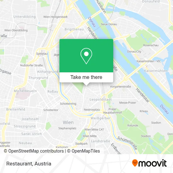 Restaurant map