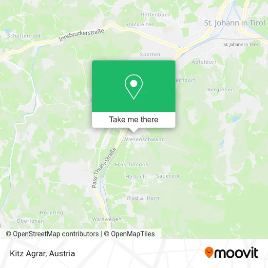 Kitz Agrar map