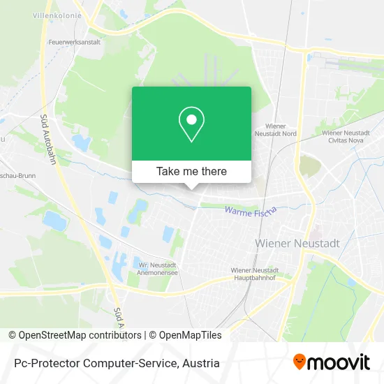 Pc-Protector Computer-Service map