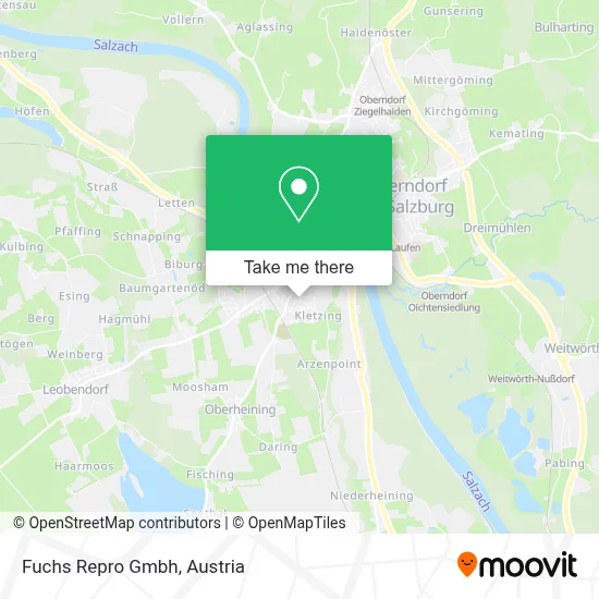 Fuchs Repro Gmbh map