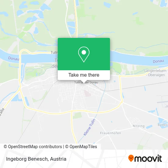 Ingeborg Benesch map