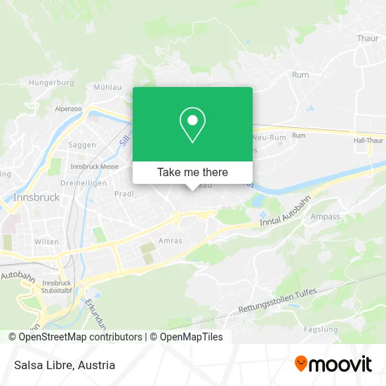 Salsa Libre map