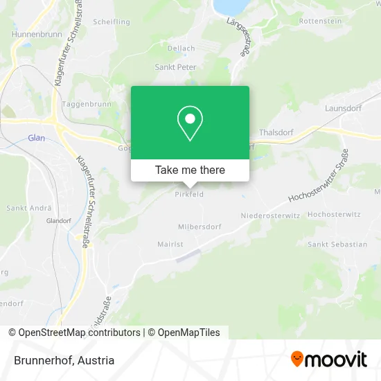 Brunnerhof map