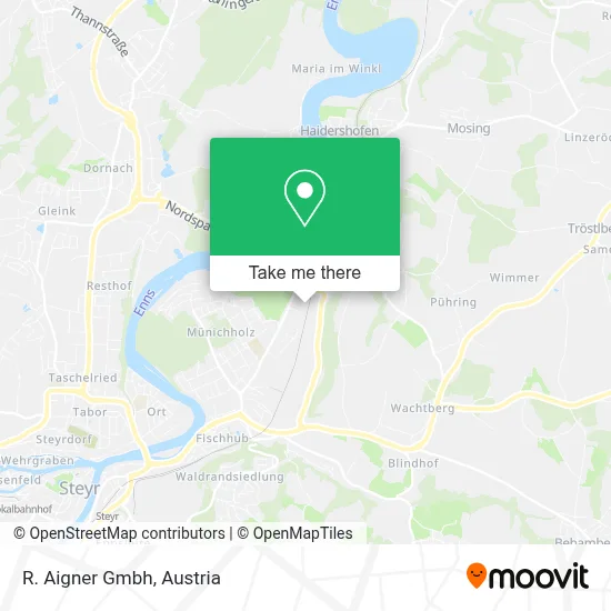 R. Aigner Gmbh map