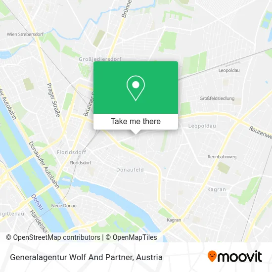 Generalagentur Wolf And Partner map