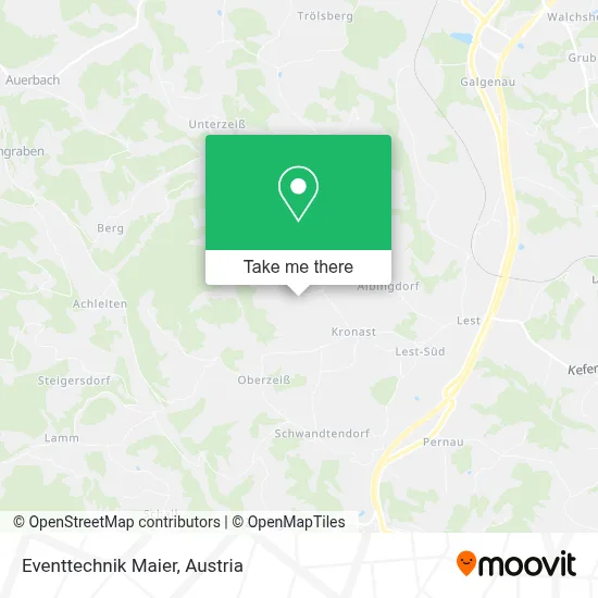 Eventtechnik Maier map