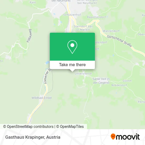Gasthaus Krapinger map