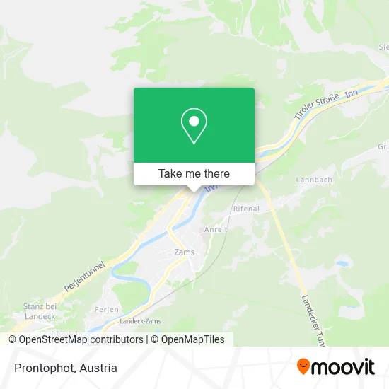 Prontophot map