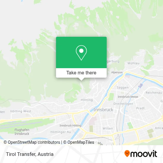 Tirol Transfer map