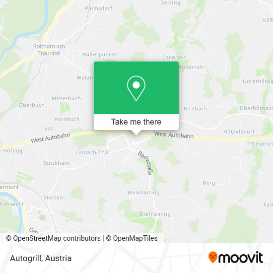 Autogrill map