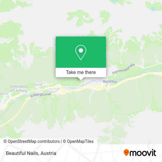 Beautiful Nails map