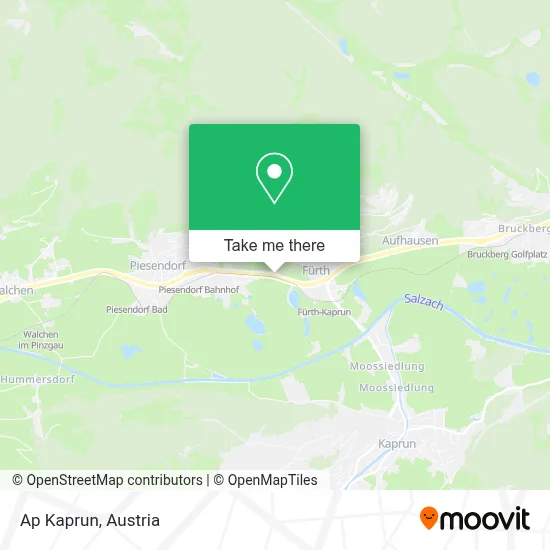 Ap Kaprun map