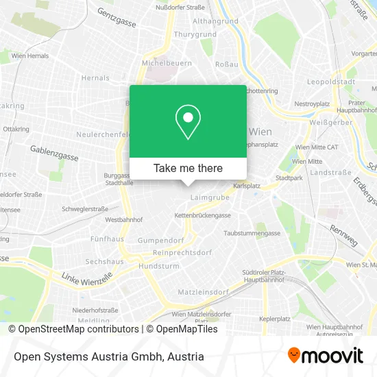 Open Systems Austria Gmbh map