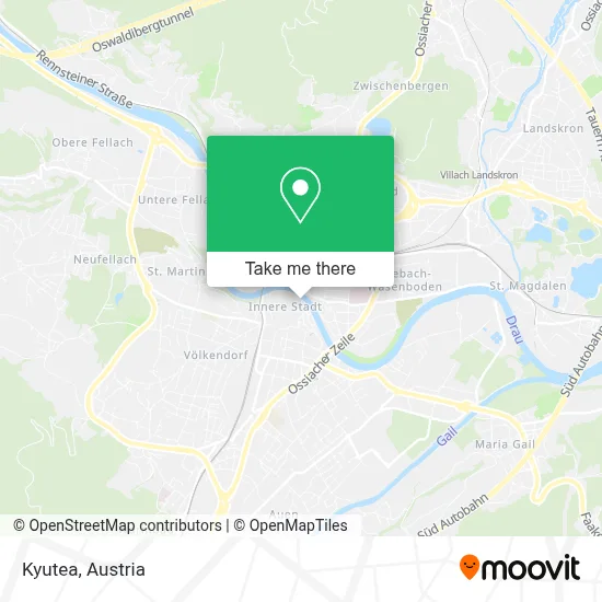 Kyutea map