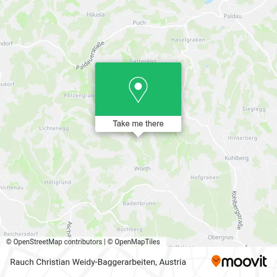Rauch Christian Weidy-Baggerarbeiten map