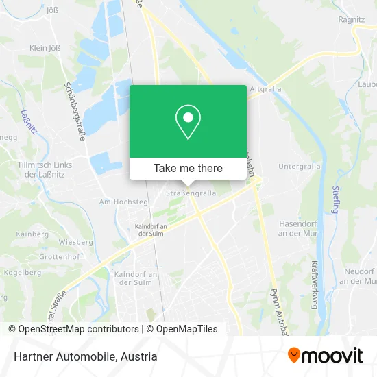 Hartner Automobile map