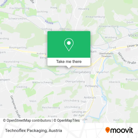 Technoflex Packaging map