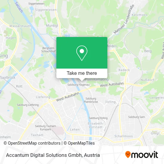Accantum Digital Solutions Gmbh map
