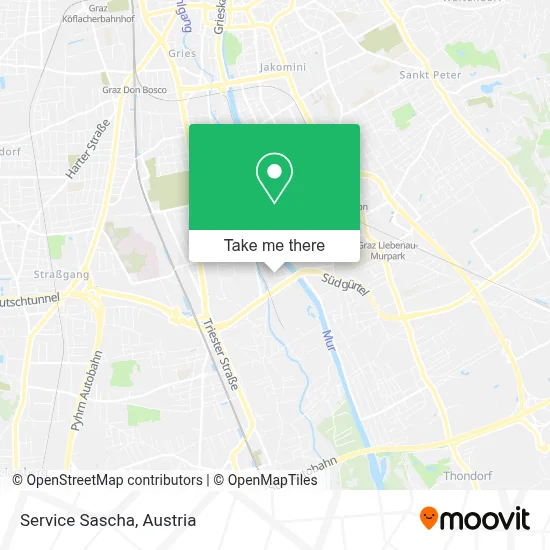 Service Sascha map