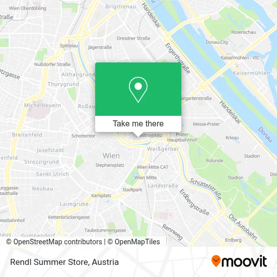 Rendl Summer Store map