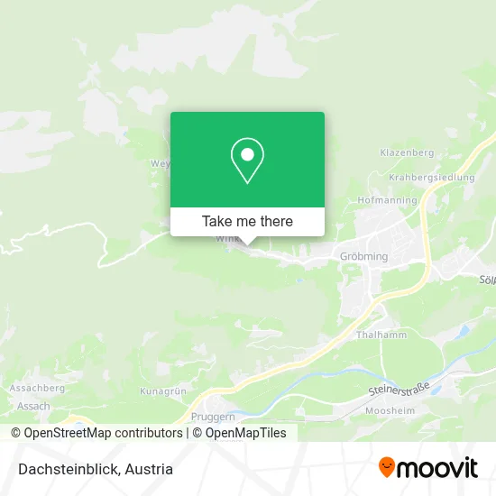 Dachsteinblick map