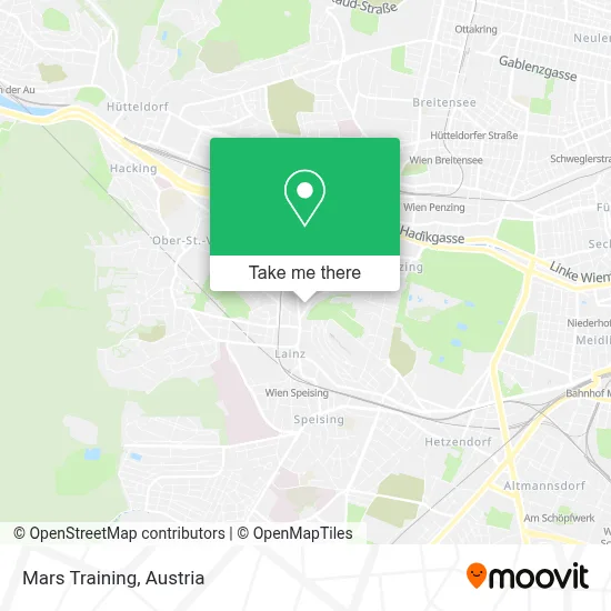 Mars Training map