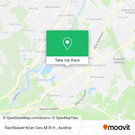 Rachbauer-Kran Ges.M.B.H. map