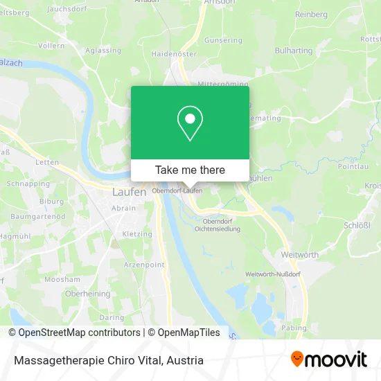 Massagetherapie Chiro Vital map