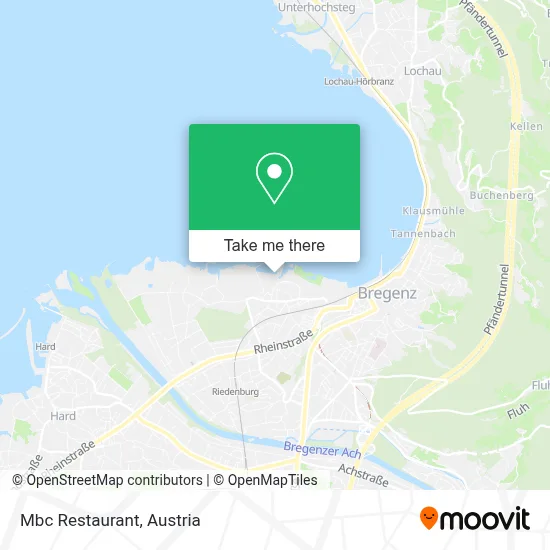 Mbc Restaurant map