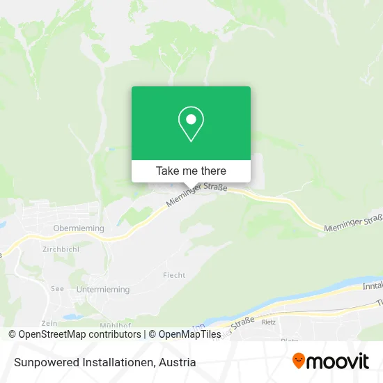 Sunpowered Installationen map