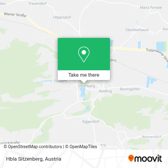 Hbla Sitzenberg map