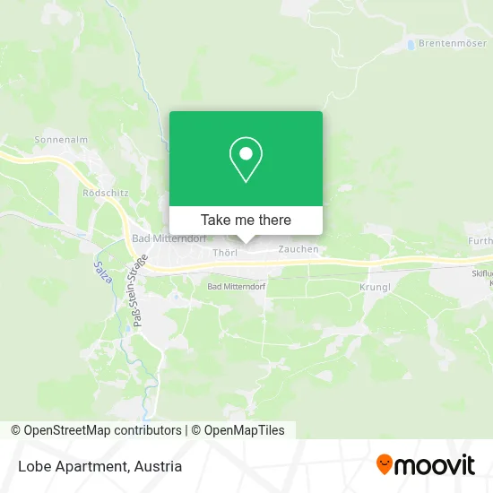 Lobe Apartment map