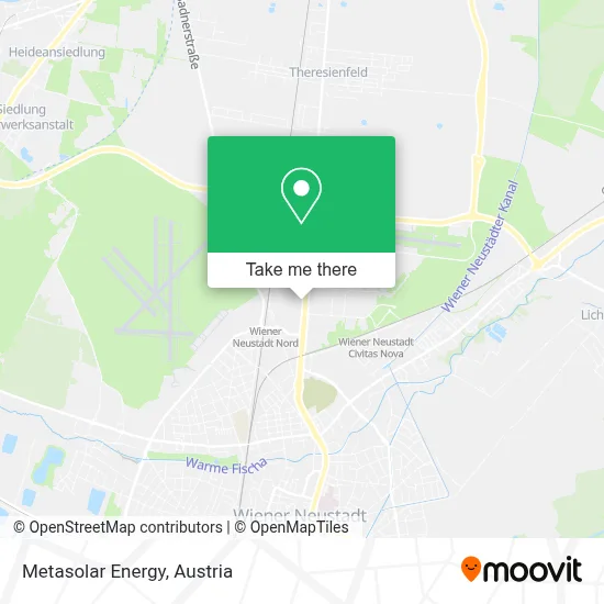 Metasolar Energy map