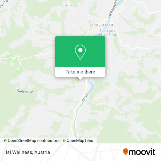 Isi Wellness map