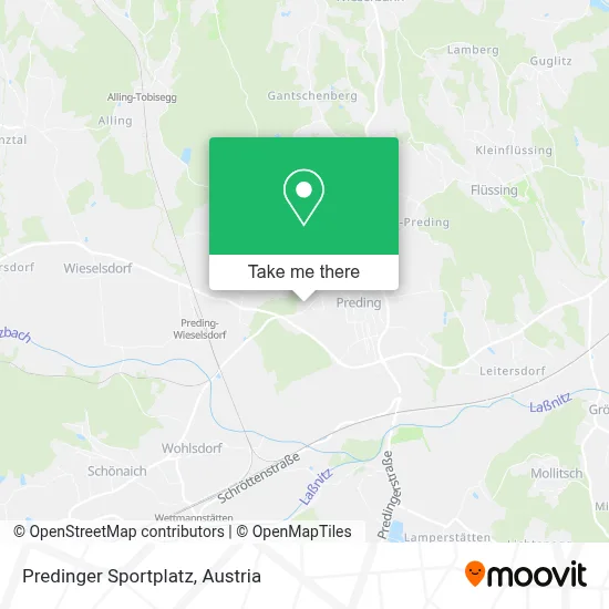 Predinger Sportplatz map