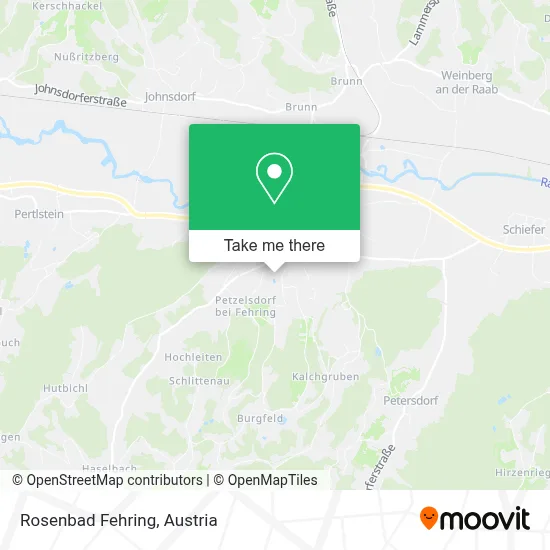 Rosenbad Fehring map
