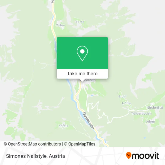 Simones Nailstyle map