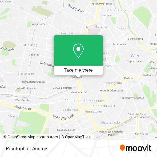 Prontophot map