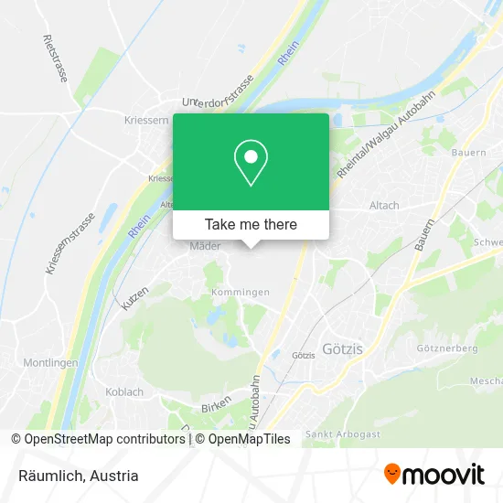 Räumlich map