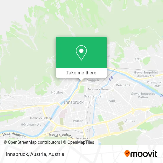 Innsbruck, Austria map