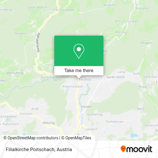 Filialkirche Poitschach map