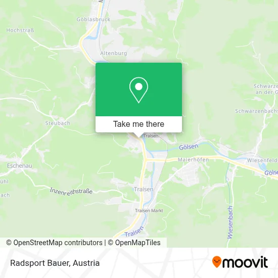 Radsport Bauer map