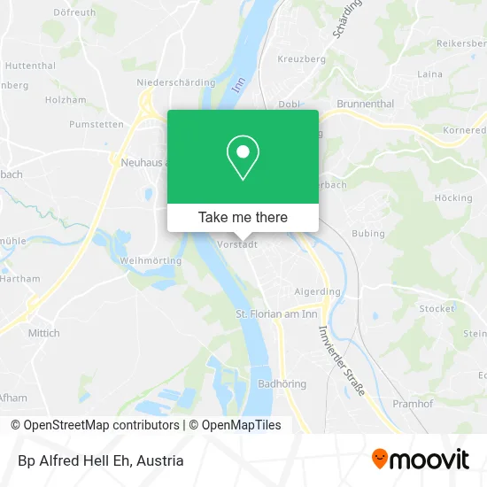 Bp Alfred Hell Eh map