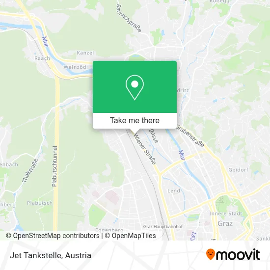 Jet Tankstelle map