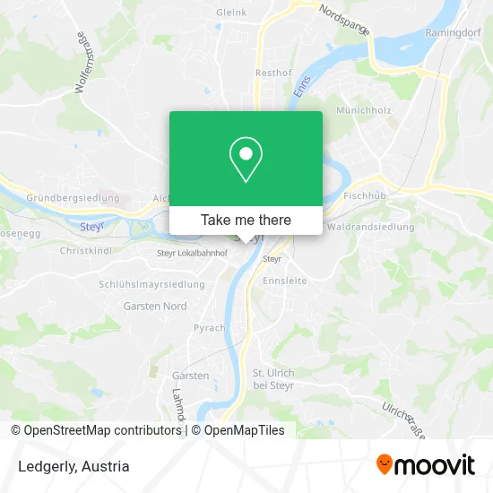 Ledgerly map