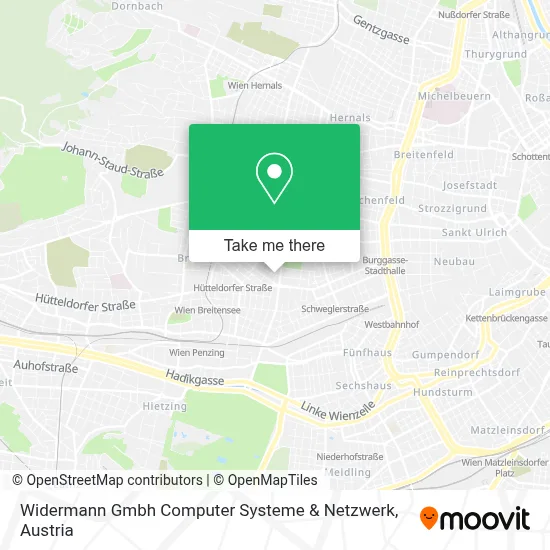 Widermann Gmbh Computer Systeme & Netzwerk map