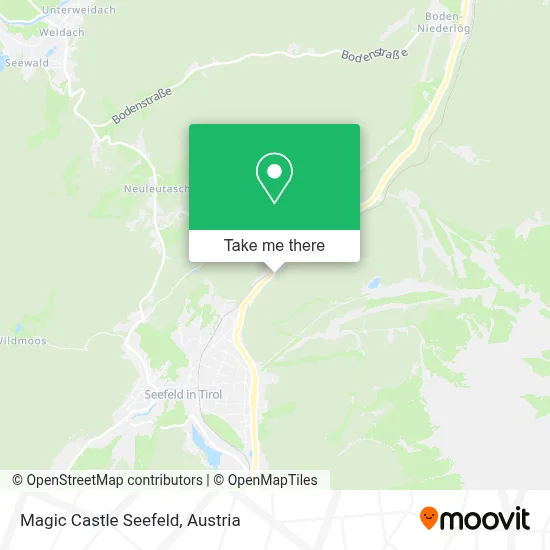 Magic Castle Seefeld map