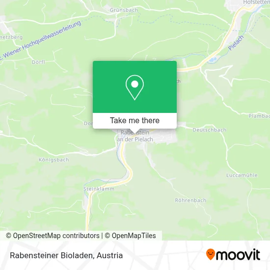 Rabensteiner Bioladen map