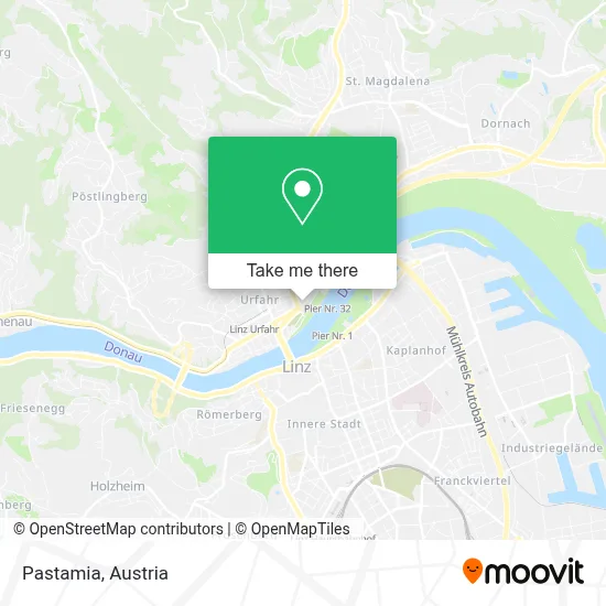 Pastamia map