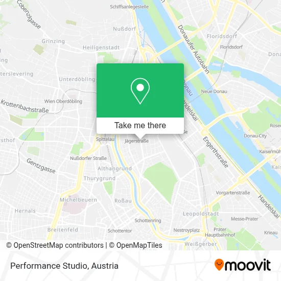 Performance Studio map